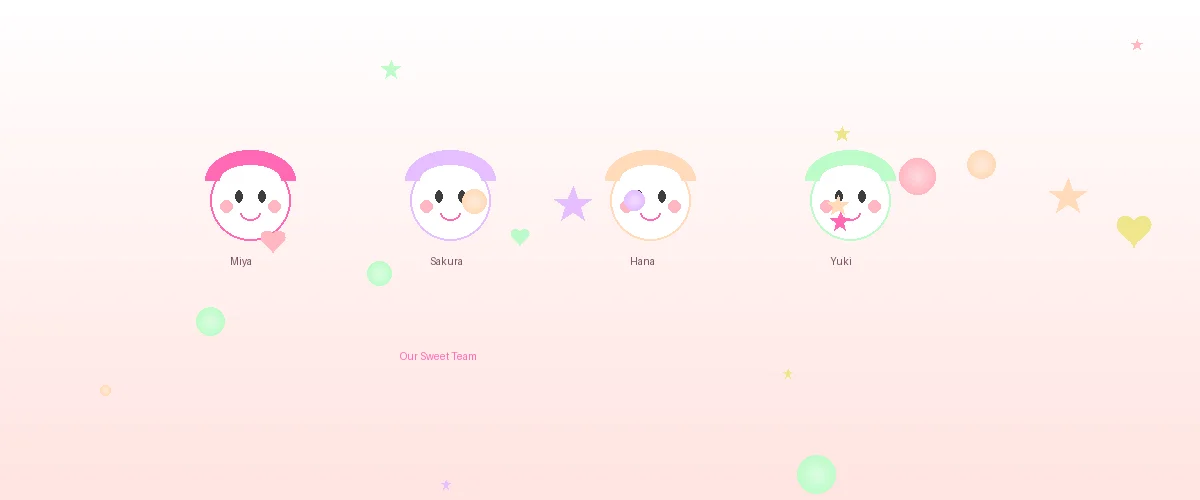 蜜芽宝贝团队卡通形象 - 蜜芽 关于我们